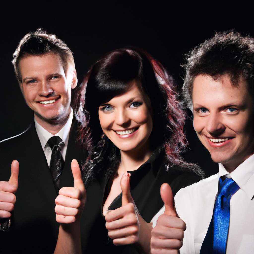 Marketing lead portrait, Indian man in casual blazer, neon brand colors in background, friendly expression